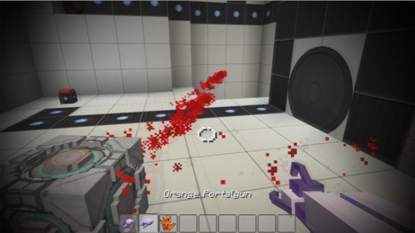 Minecraft portal 2 ресурспак